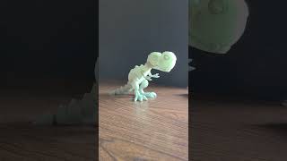 NEW 3D PRINTED FLEXI T-REX FIDGET TOY COLOR CHANGING PLA