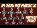 IPL 2021 - RCB Playing 11 & Fantasy picks| Kyle Jamieson | Glenn Maxwell | Dan Christian