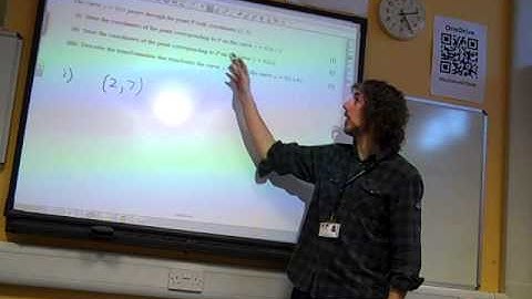 C1 Transformations of graphs OCR May 2014 q4