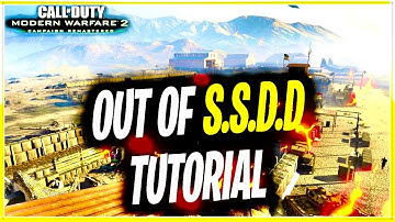 COD MW2 REMASTERED GLITCHES *NEW* OUT OF S.S.D.D.  GLITCH TUTORIAL (MW2 CAMPAIGN)