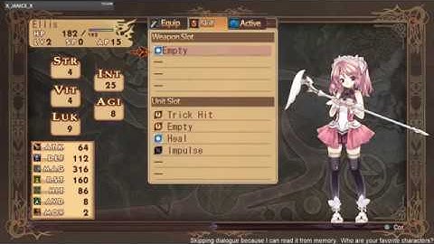 Record of Agarest War True End Hard Mode No DLC - Part "1"