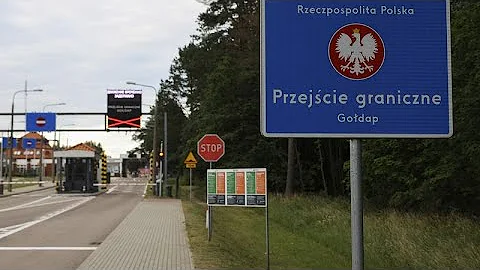 В каком городе граница Польши