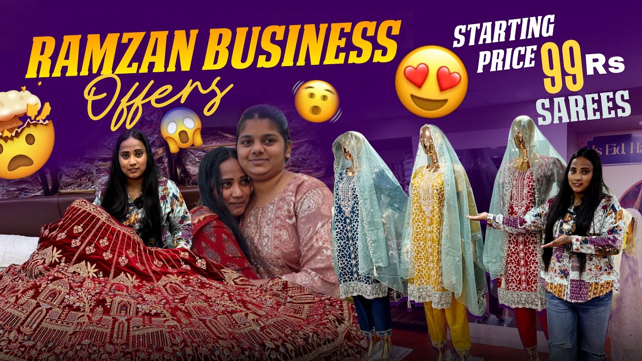 Ramzan Business Offers Starting price 99rs sarees@rishi_stylish_official 