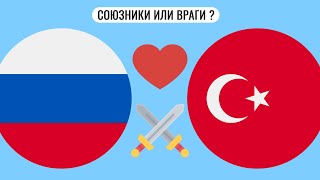Россия и Турция союзники или враги ?