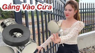 Từ Nay Không Còn Sợ Gió Đẩy Cửa Chỉ Với 1 Mẹo Đơn Giản, Cách Làm Chốt Cửa Tự Động Cực Hay