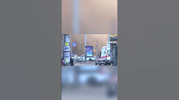 Большой взрыв в Киеве ПОПАЛ НА ВИДЕО #shorts
