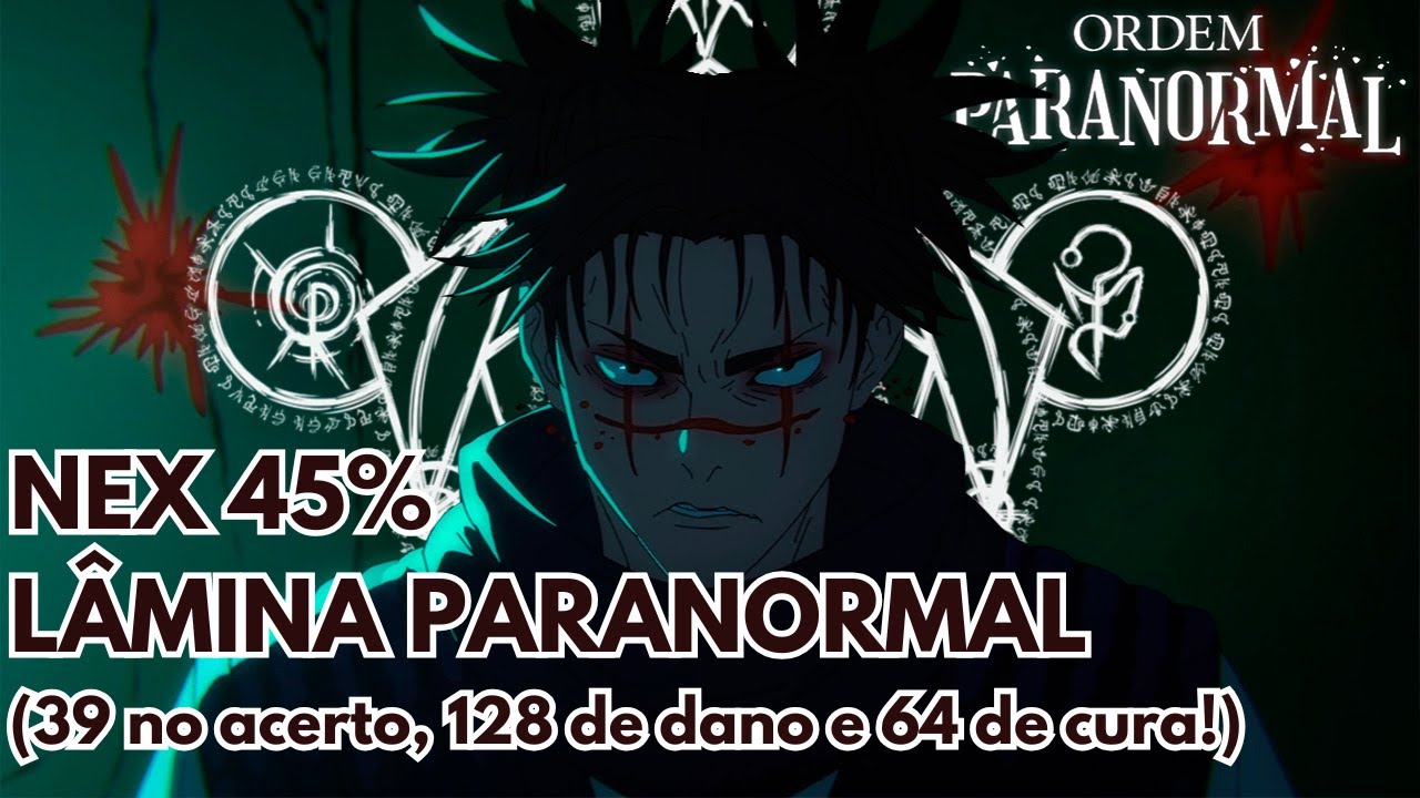 LÂMINA PARANORMAL FUNCIONA SIM E EU POSSO PROVAR! - ORDEM PARANORMAL RPG