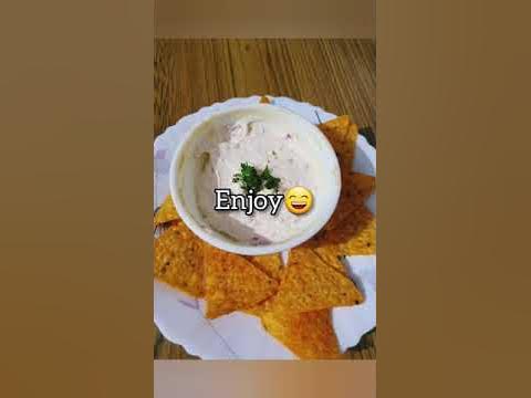 Sour Cream Chip Dip | Sour Cream Dip | Leftover Sour Cream Recipe - YouTube