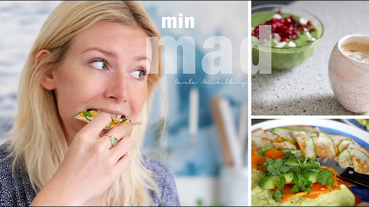 Hvad jeg spiser på en dag // What I eat in a day // Carla Mickelborg