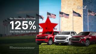 Bob Bell Chevrolet Baltimore - GET THE MOST FOR YOUR TRADE - GET 125% OVER KELLEY BLUE BOOK VALUE*!
