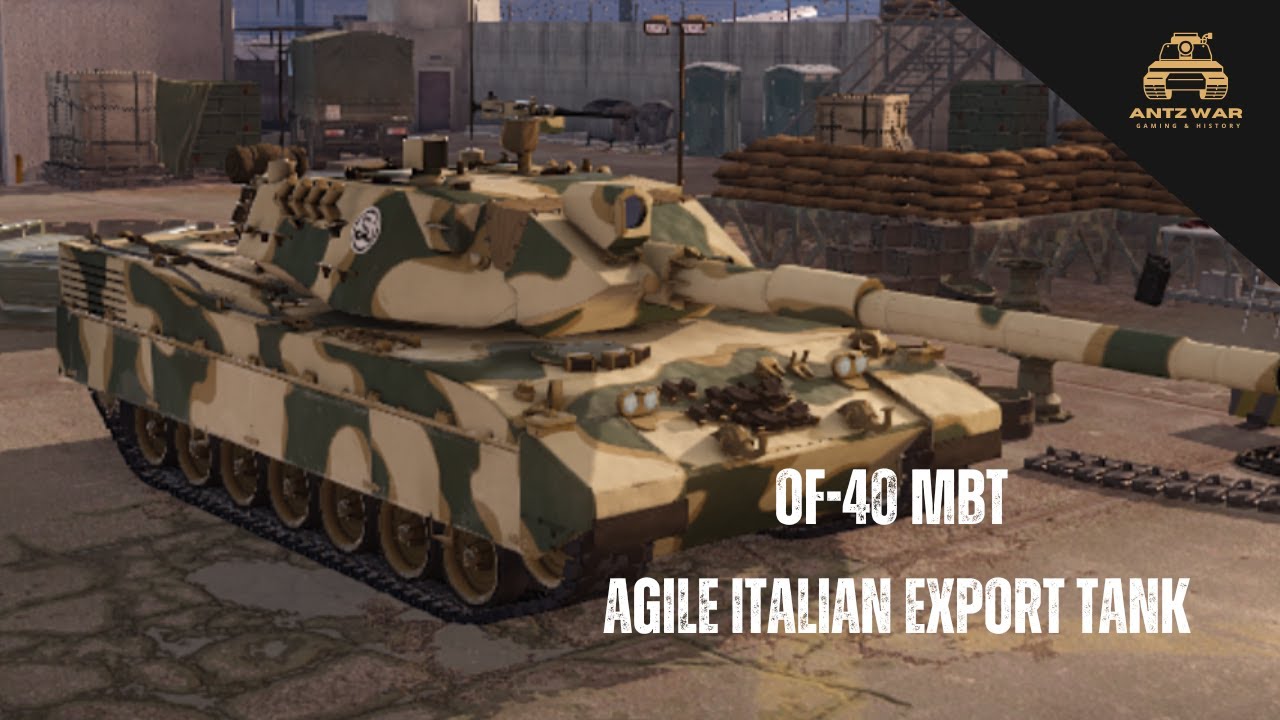 OF-40 Review & Gameplay Tips: Versatile Italian MBT in Armored Warfare ...