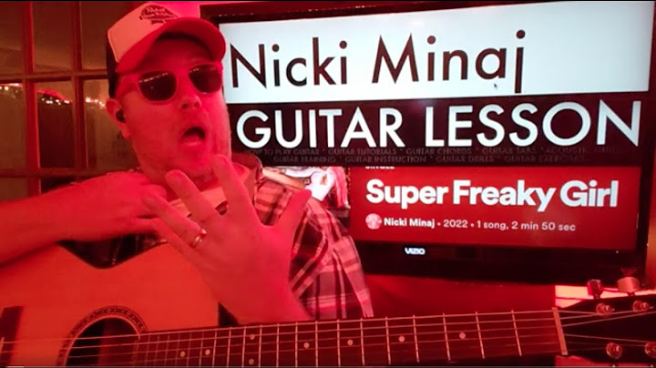 Super Freaky Girl Guitar version - Guitar performance video thumbnail