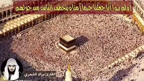 تلاوة عذبة القارئ براك الشمري