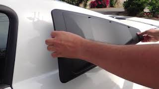 installing louvers for 2008 mustang
