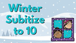 Winter Subitize To 10