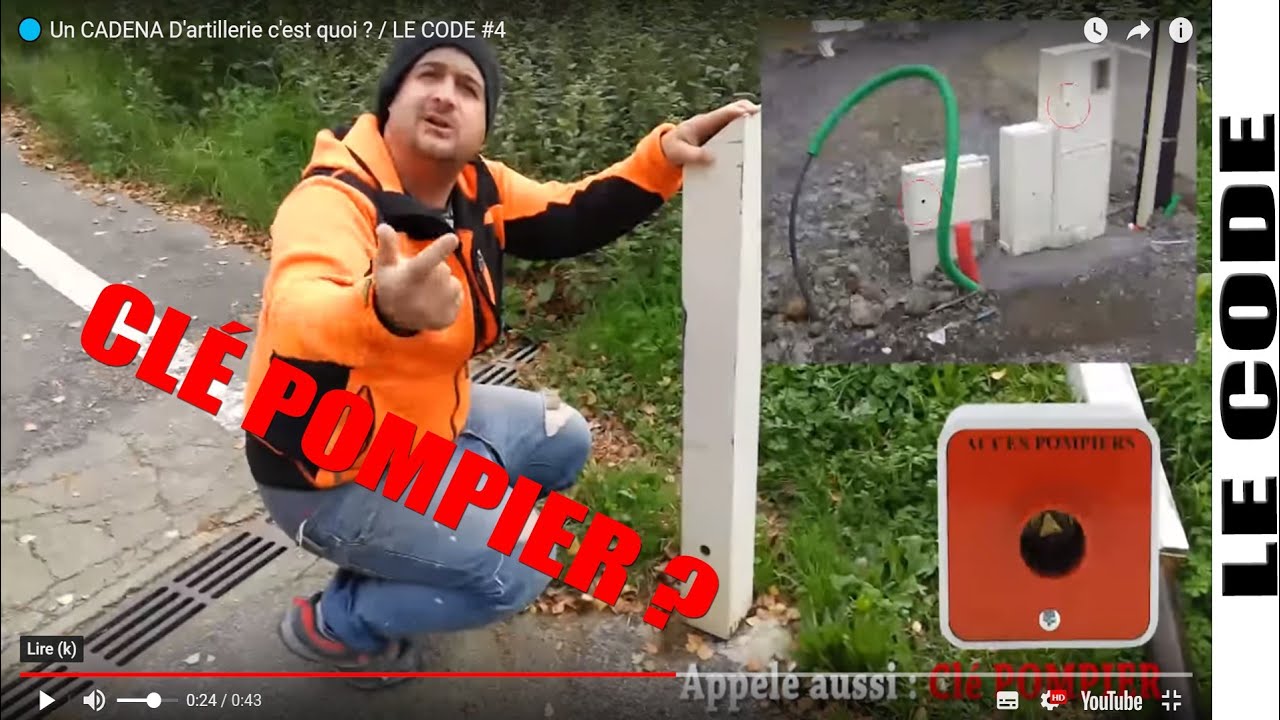 🔵 Un CADENA D'artillerie ou Clé pompier c'est quoi ? / LE CODE #4