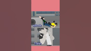 Episode vs Trailer #anime  #animation #foryou #sticknodesproanimation #sticknodes