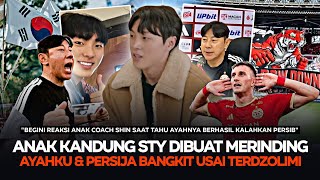 NAMA PERSIJA VIRAL DI KOREA❗Reaksi Anak STY Nonton Sang Ayah Putus Rekor Buruk PERSIJA vs Persib
