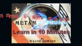 Metamorphosis - By Wayne Dobson and Mark Mason - DVD  + Gimmicks