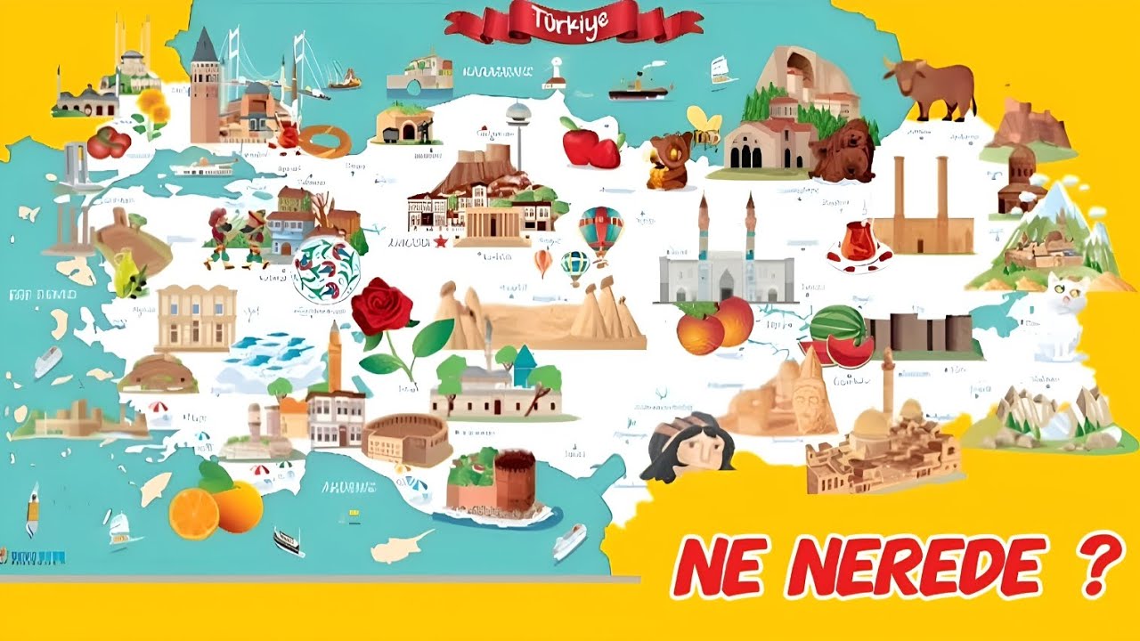 🤩 NE NEREDE TÜRKİYE 🤩 BİLGİ YARIŞMASI 🤩