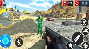 Real Commando Shooting - Counter Terrorist Games - Android GamePlay #5