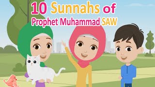 Sunnahs of Prophet Muhammad SAW for kids | Happy Moms