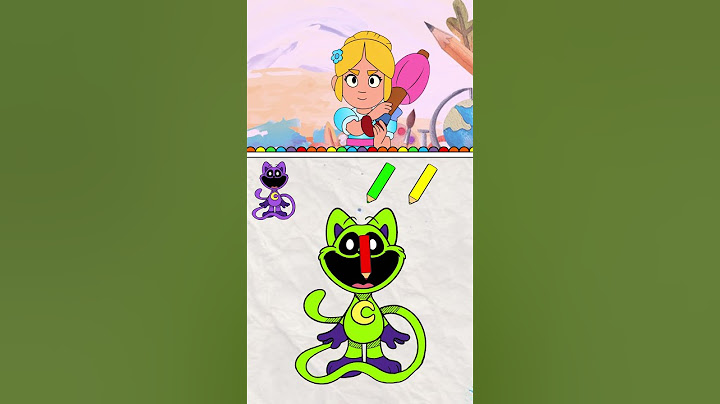 What is your IQ : Painting color Catnap puzzle game  #puzzle #colorgame #coloring #paint