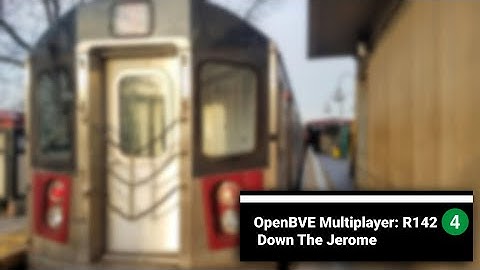 OpenBVE ᴴᴰ ⁶⁰ᶠᵖˢ : [A Division] Jerome Line Woodlawn-Crown Heights