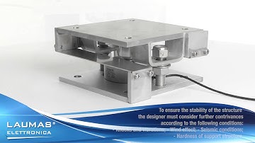 V15000/V30000/V100000 - mounting kits for load cells CBL/CBX - LAUMAS