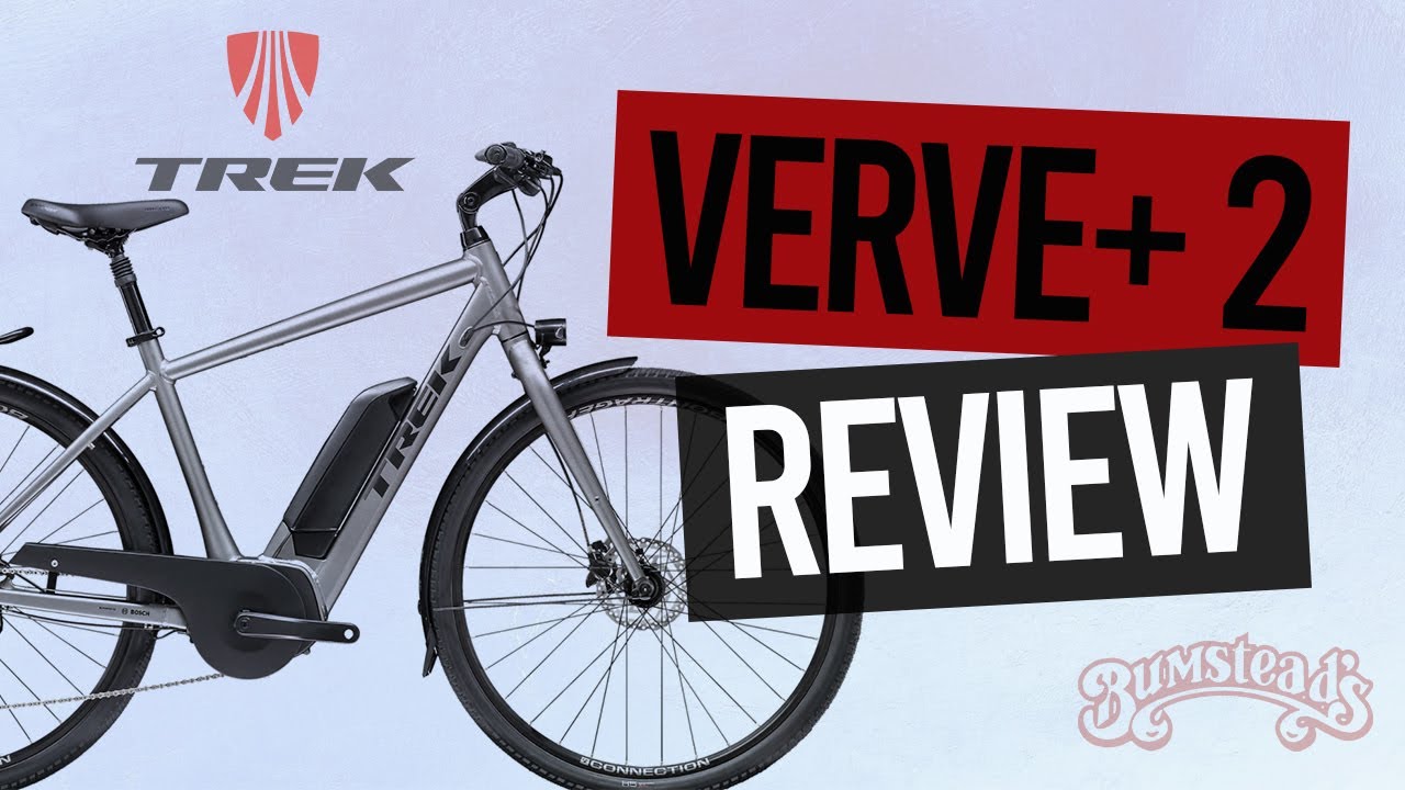 First Look Review of 2022 Trek Verve+2 E-Bike Hybrid - YouTube