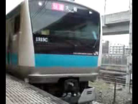 京浜東北線E233系1000番台　ウラ123編成　田端駅発車