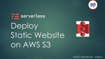 Serverless Framework: Deploy Static Website on AWS S3 Using AWS Console -  Part 1