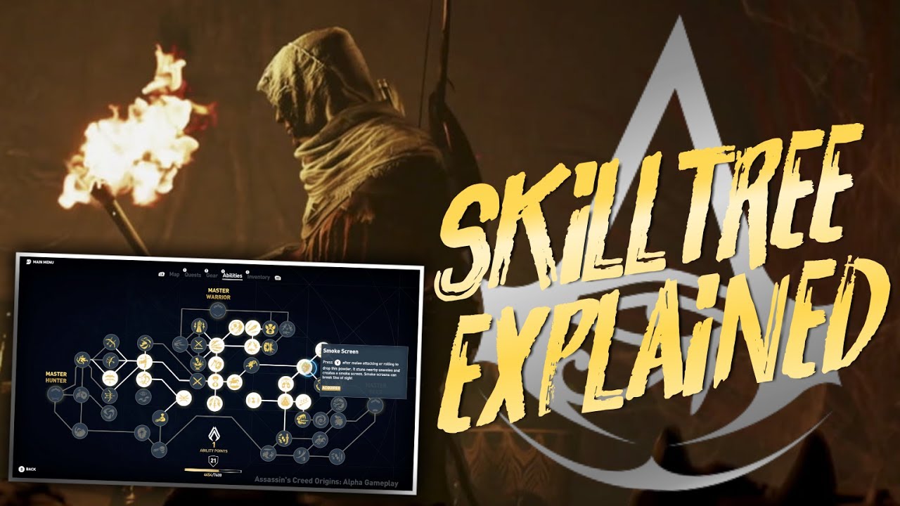 Assassin's Creed Origins - The Skill Tree/Graph Explained - YouTube