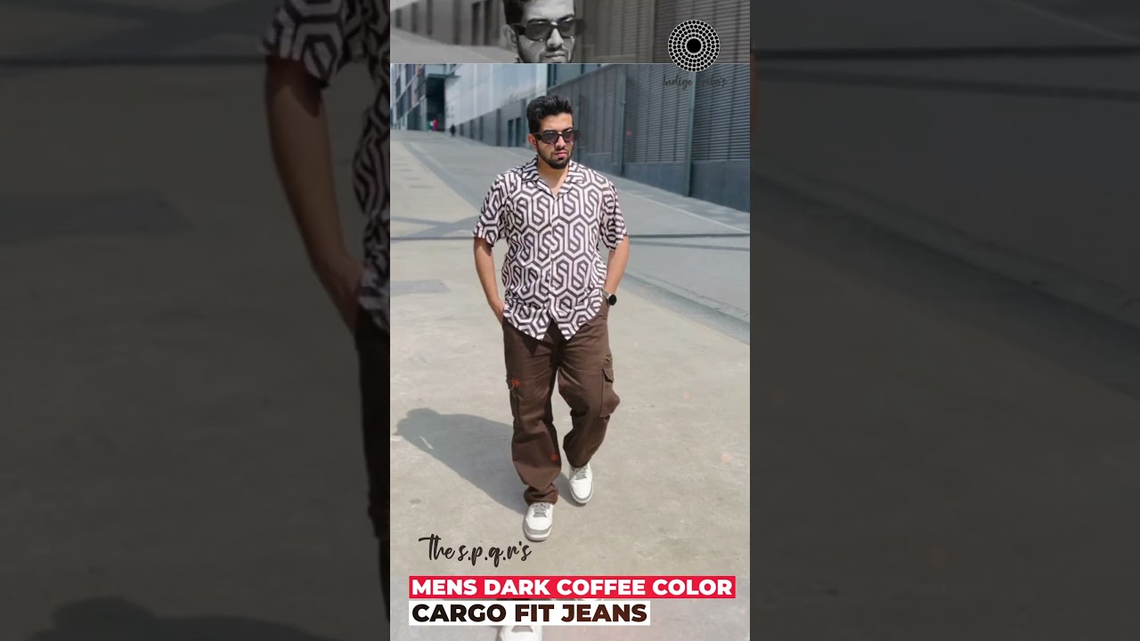 The SPQR's ||  Jeans for Men || Cargo Fit Jeans 