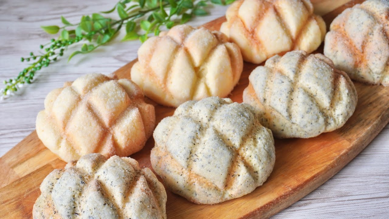 もう失敗させません！！サクふわしっとり♪  【幸せのメロンパン♡♡】紅茶&プレーン〜How to make melon bread 〜