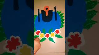 easyrangoli art viral trending ??shorts