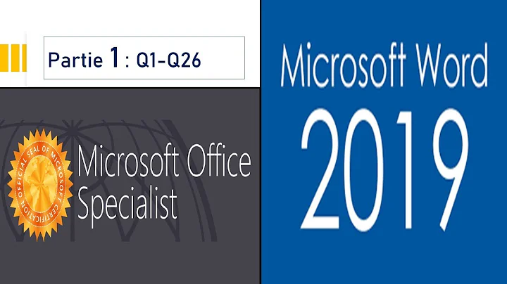 Prparation  la Certification Microsoft WORD 2019_F...