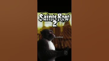 Saints Row 2 Menu brings back Nostalgia #shorts #saintsrow