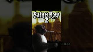 Saints Row 2 Menu brings back Nostalgia #shorts #saintsrow