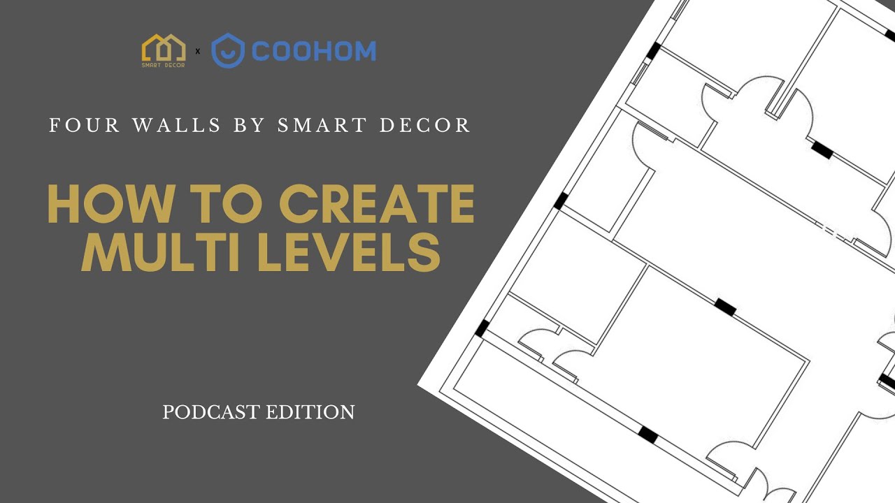 Four Walls: Podcast Edition - EP 10 How to Create Multi Levels - YouTube