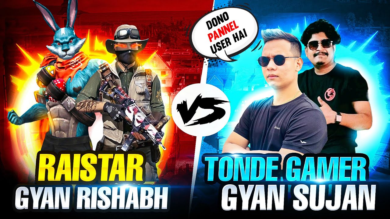 GYAN RISHABH & RAISTAR VS TONDE GAMER & GYAN GAMING  WHO WILL WIN ??? MUST WATCH