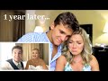 Reacting to Our Wedding Night Message to Our Future Selves *emotional*