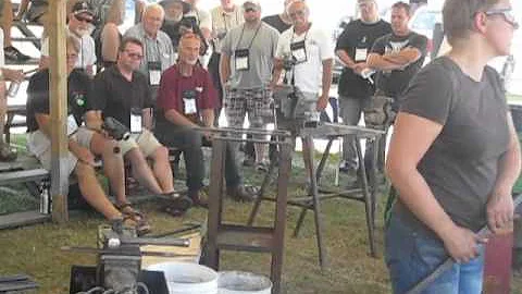 CanIron VIII - Sandra Dunn's Forging a Chair demo