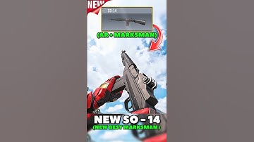 New SO-14 Marksman is One of a kind! #codm