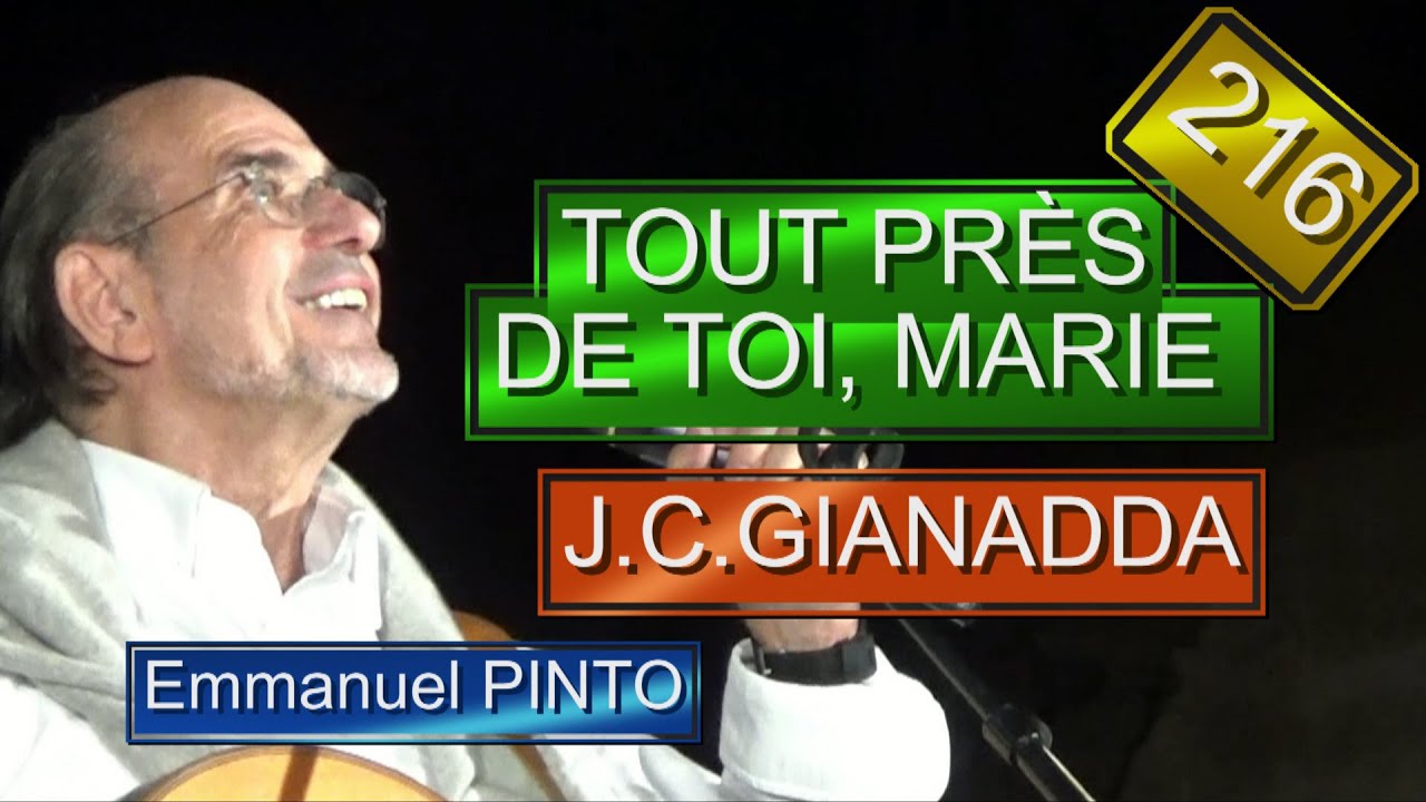Jean-claude Gianadda Chercher Avec Toi Marie Paroles