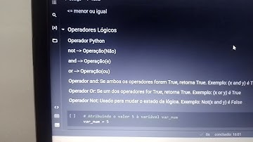 Aula 2 - Python - Variáveis e Operadores
