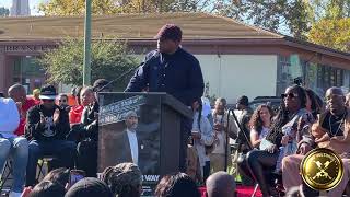 Sway in Oakland at Tupac street unveiling, E40, MC Hammer, Spice 1, Ray Luv B Legit, Mo Preme