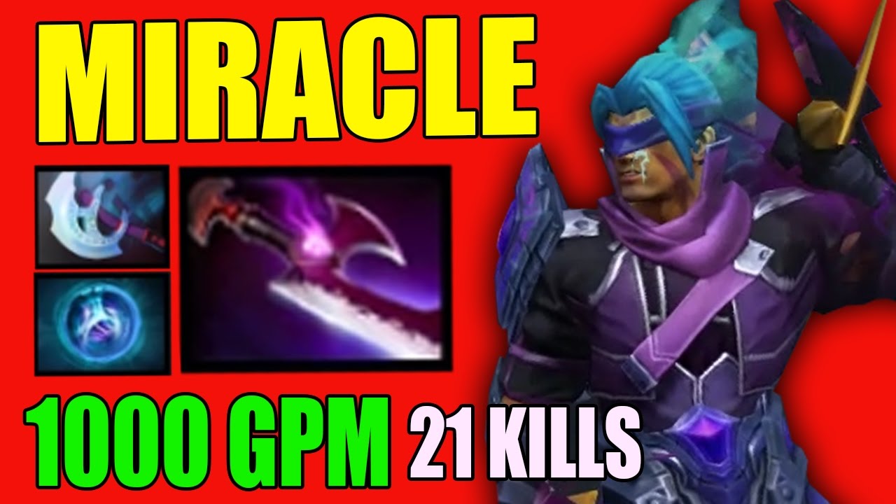 Miracle [Anti-Mage] Dota 2 1000GPM vol.5