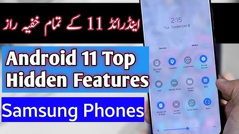 Samsung A30 android 11 update | Top 11 Hidden Features That You Must Check Out Right Now