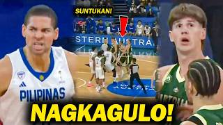 NAGKAGULO! Susuntukin si Kevin Quiambao! Grabeng Pisikalan ng Gilas at Australia! Lakas ni Philips!